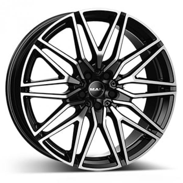 MAK Sturm Black Polished 9x20 5/112 ET35 B66.6