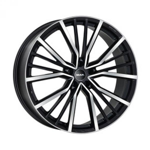 MAK Union Black Machined Face - /R - Sommerdekk