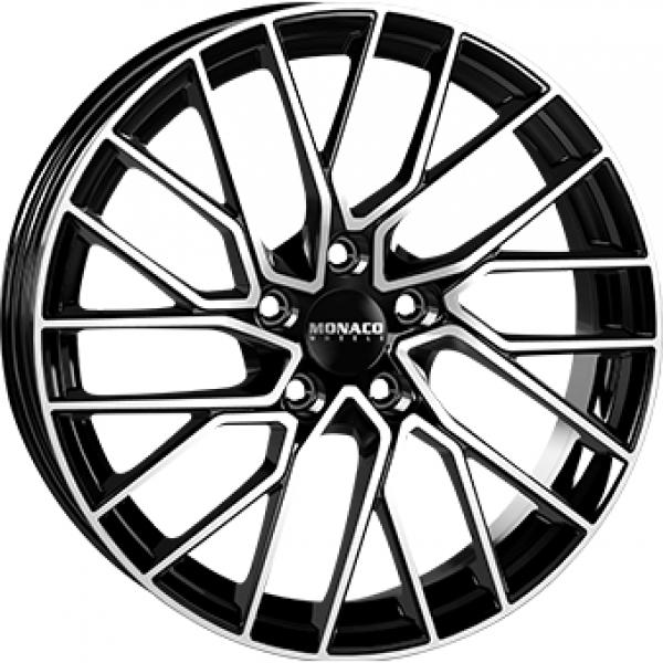 Monaco GP11 Gloss Black  Polished - 8/19 5/114.3 ET40 B67.1