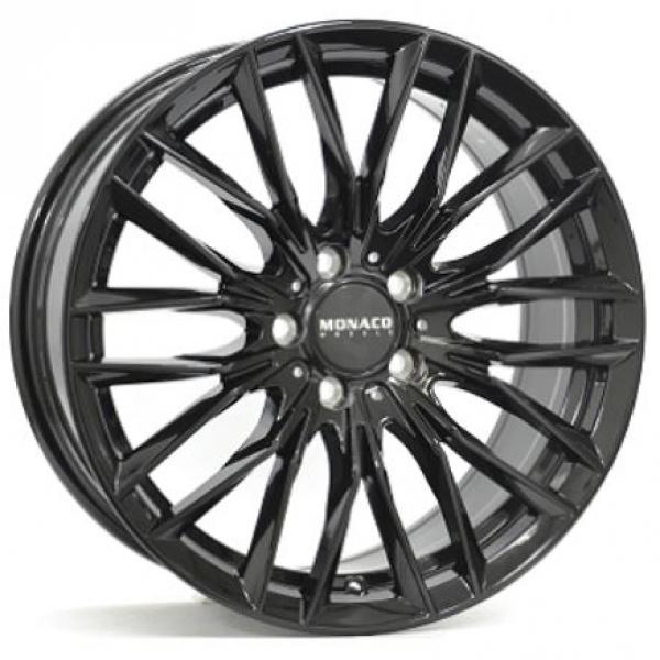 Monaco GP2 Gloss Black 8.5x20 5/112 ET45 B66.5