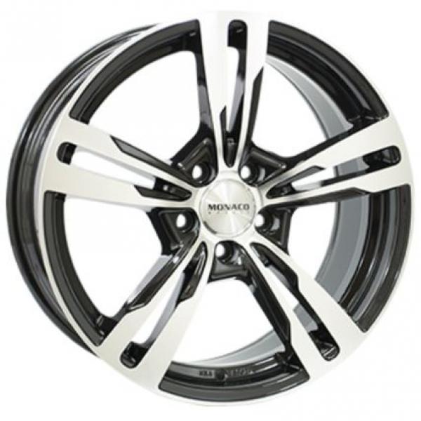 Monaco GP4 Gloss Black Polished - 8/18 5/112 ET45 B66.5