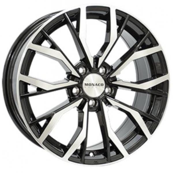 Monaco GP5 Gloss Black Polished - 8/18 5/112 ET43 B66.5