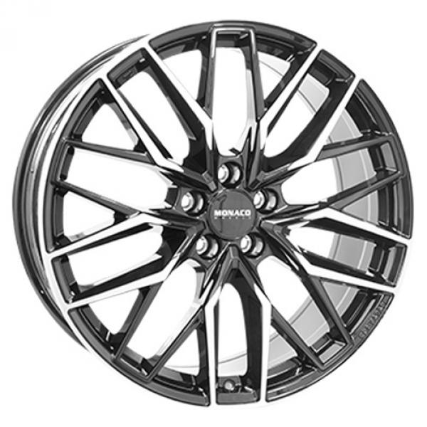 Monaco GPX Black Polished - 8/20 5/114.3 ET48 B67.1