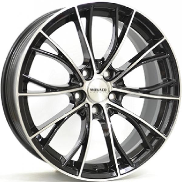 Monaco MC16 Gloss Black  Polished - 8.5/19 5/112 ET30 B66.6