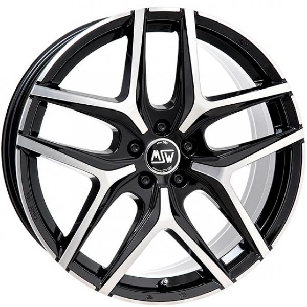 MSW 40 Black Polished - 8/18 5/120 ET45 B65.1