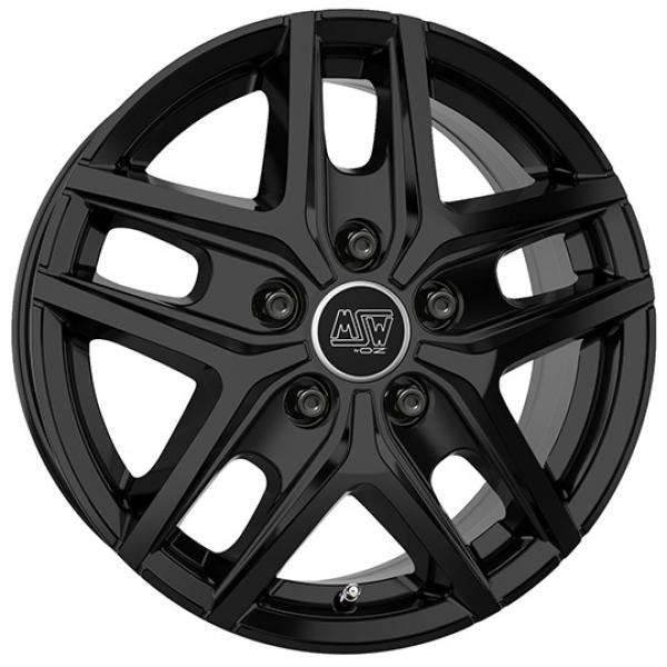 MSW 40 Van Gloss Black - 6.5/16 5/114.3 ET44 B66.1