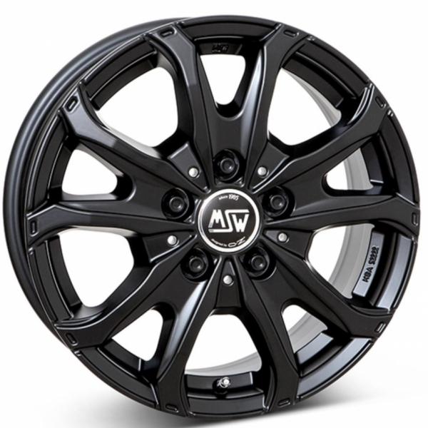MSW 48 Van Black - 6.5/16 5/130 ET55 B89.1
