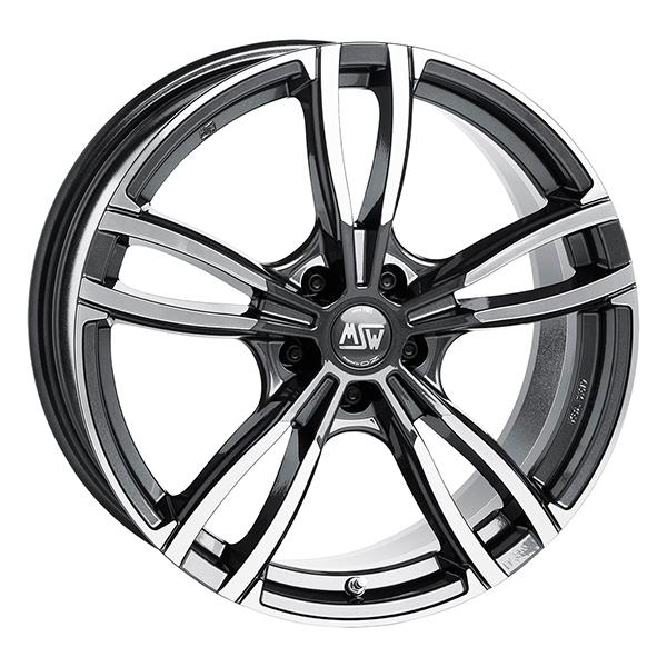 MSW 73 Grey Polished - 8/19 5/112 ET27 B73.1