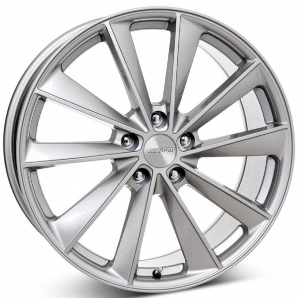 Nitro Aero FF Dark Silver - 8.5/20 5/112 ET30 B66.5