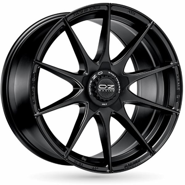 OZ Formula HLT Matt Black - 7/17 4/100 ET37 B68