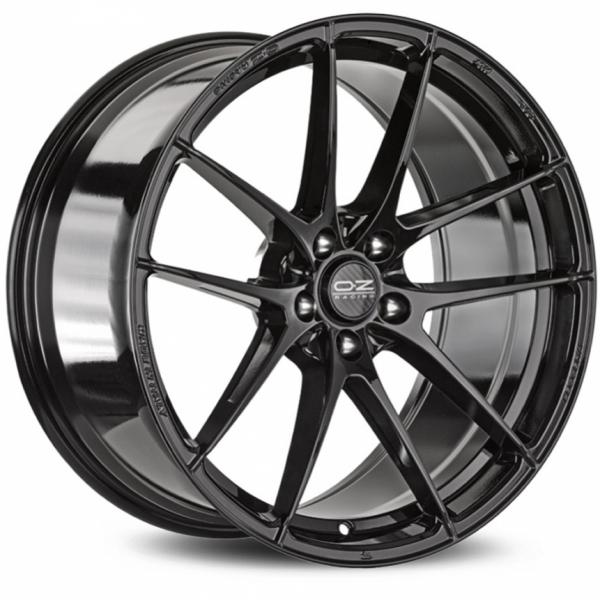 OZ Leggera HLT Gloss Black - 8/18 5/108 ET45 B75.1