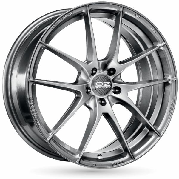 OZ Leggera HLT Gun Metal - 7.5/17 5/100 ET48 B68