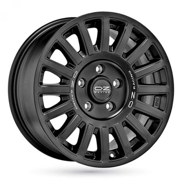 OZ Rally Raid Matt Black Silver Lettering - /R - Sommerdekk