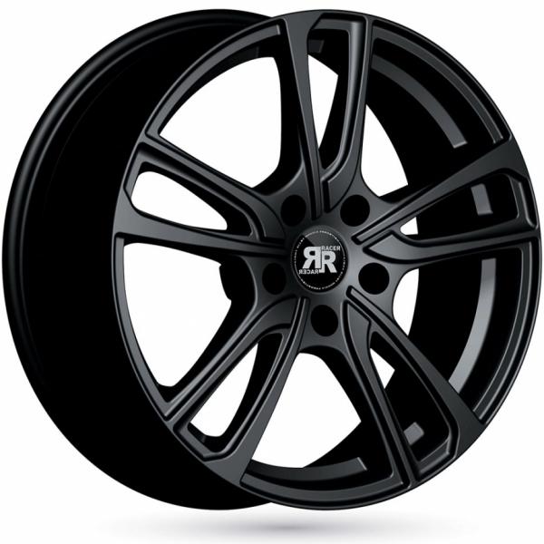 Racer Wave Light Shiny Black - 6.5/16 5/114.3 ET40 B66.1