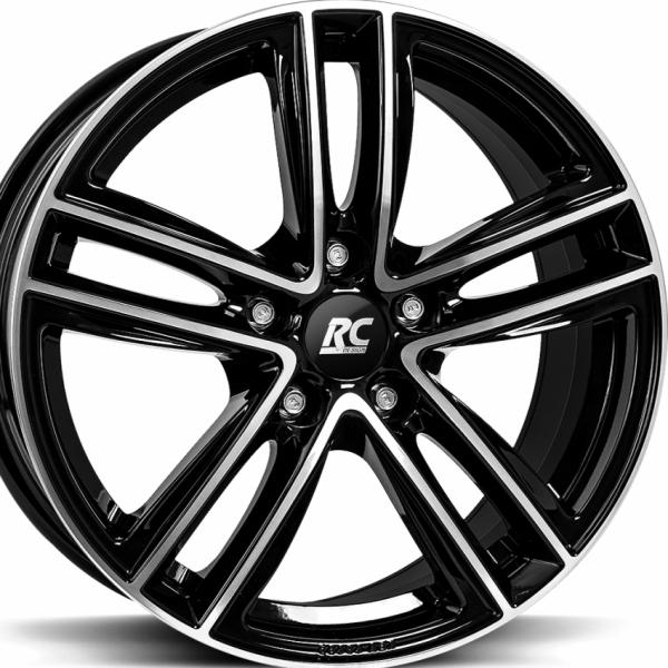 Brock RC27 Black Full Polish - 8/18 5/108 ET52 B63.4
