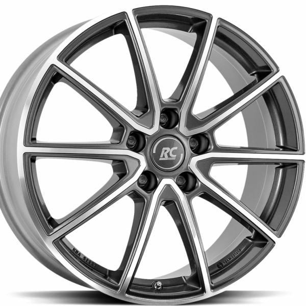Brock RC32 Titanium Full Polish - 8.5/19 5/108 ET45 B63.4