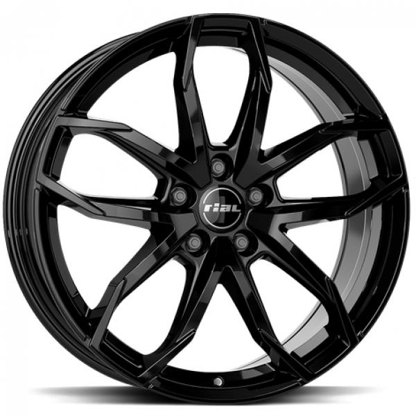 Rial Lucca Diamond Black - 7.5/17 5/108 ET45 B70.1