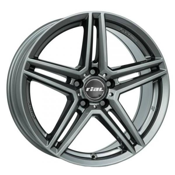 Rial M10X Metal Grey - 8.5/19 5/112 ET54 B66.6