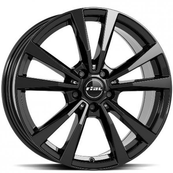 Rial M12 Diam Black - 7.5/17 5/112 ET40 B66.6