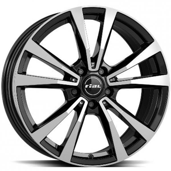 Rial M12X Diam Black Pol - 9/20 5/112 ET35 B66.7