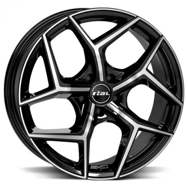 Rial Salento Diamond Black Pol - 8/19 5/112 ET48 B57.1