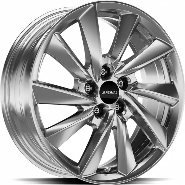 RONAL R70 PLATINUM Silver - 7.5/18 5/112 ET49 B66.6