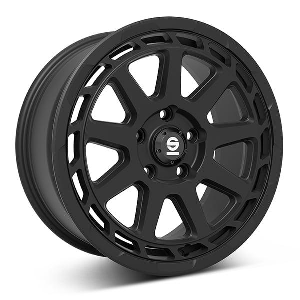 Sparco Gravel Matt Black - 8/18 5/108 ET35 B63.4