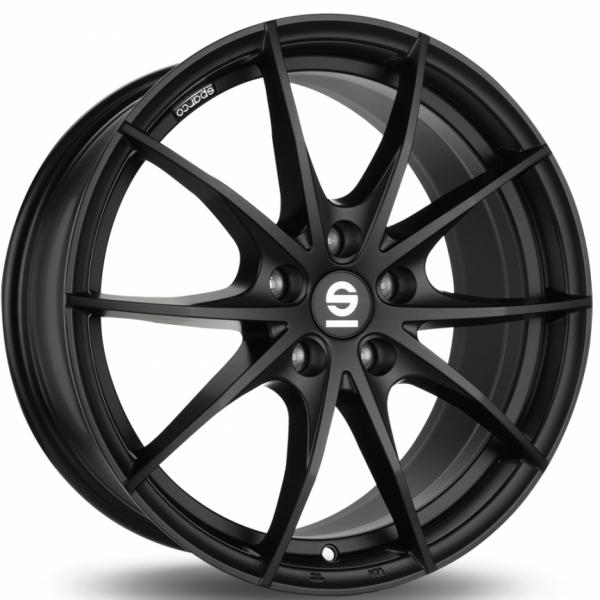 Sparco Trofeo Black - 7/17 4/100 ET44 B63.3