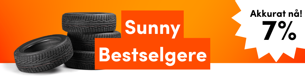 7% rabatt på Sunny