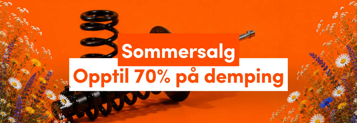 Opptil 70% rabatt på chassideler