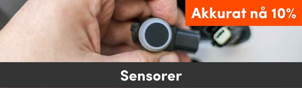 10% rabatt på Sensorer